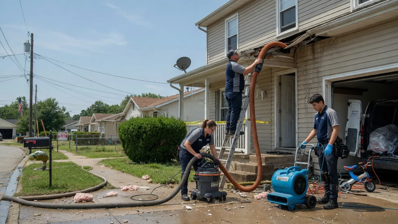 Water Damage Restoration in Bell City, MO near me
